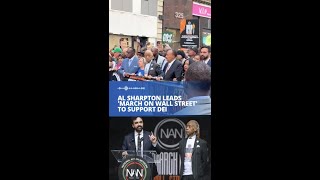 Al Sharpton leads large pro-DEI 'March on Wall Street'
