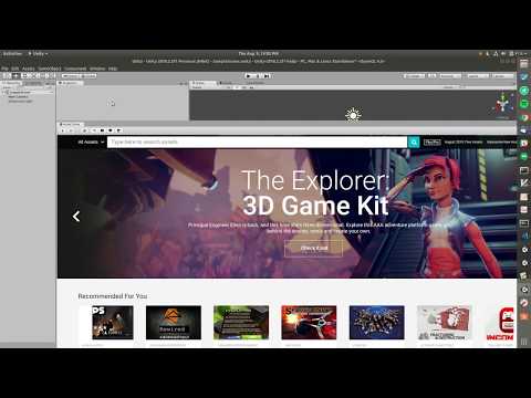 Unity-2018.2.2f1 - Dragging Asset Store window goes crazy bug