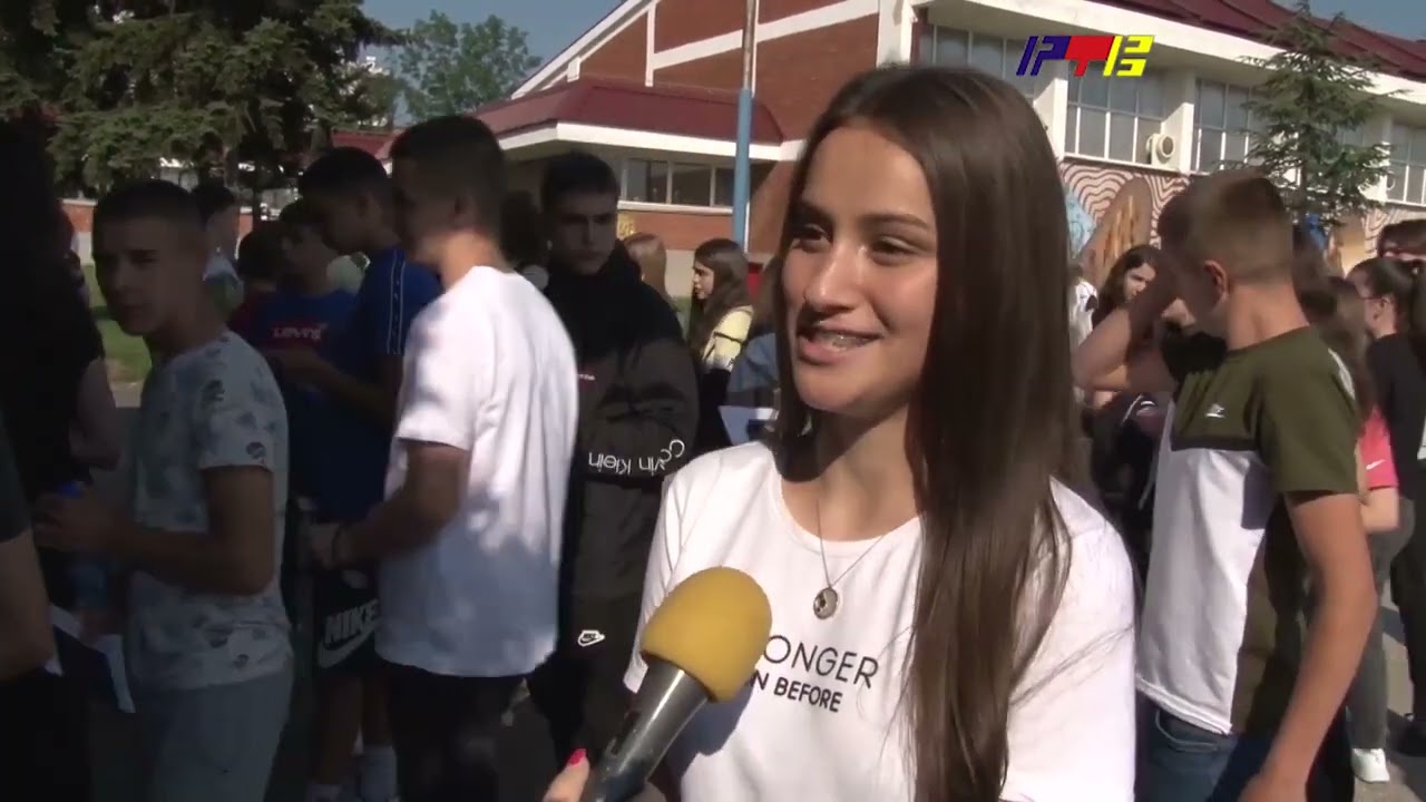 Uključenje sa polaganja prijemnog ispita iz srpskog jezika / RTV Vranje / 21.06.2023.