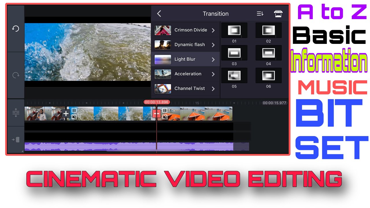 How To Edit Proper Cinematic Video Cinematic Video Edit With Music