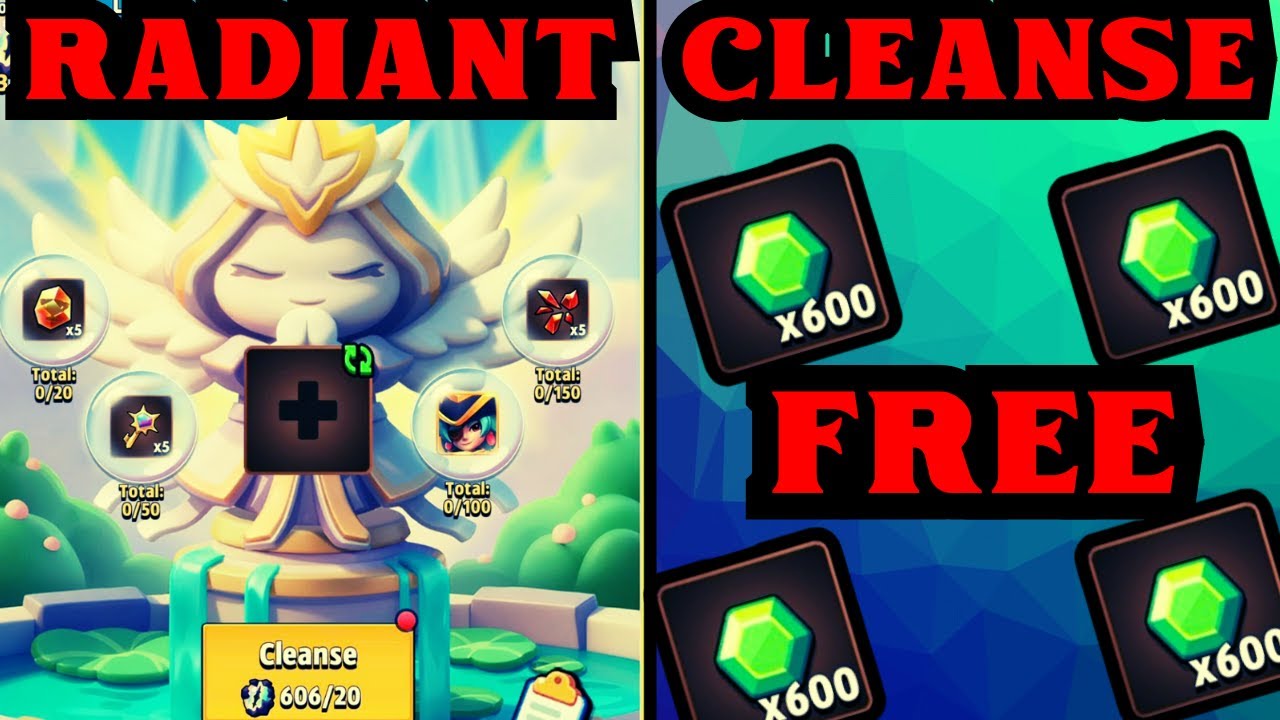 ARCHERO: NEW CHAPTER!  RADIANT CLEANSE EVENT! FREE GEMS!