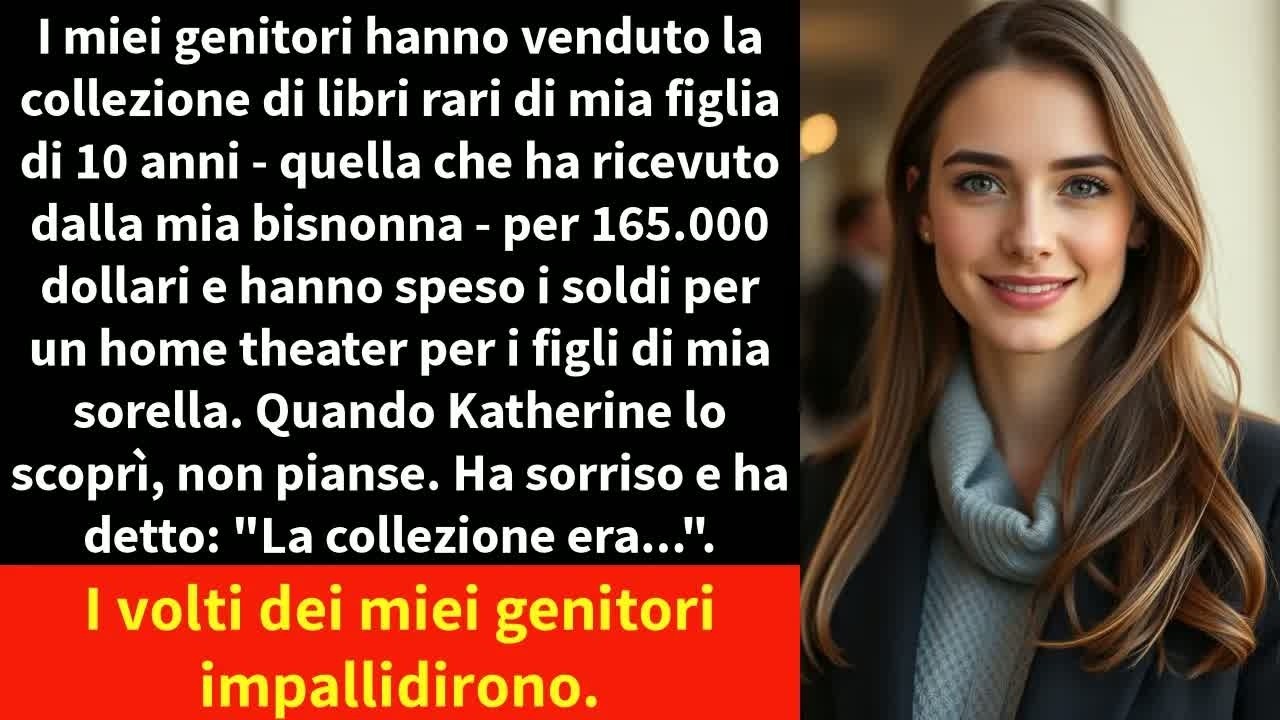 Mia madre mi ha chiamato sei volte, ma quando ho risposto, la sua voce era leggera, come se stessimo parlando di fiori. "Olivia, tesoro, sei troppo sensibile. Anna può leggere le copie digitali."...