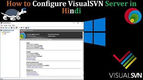 How to Configure VisualSVN Server in Hindi | Create Repository | Backup | Restore | Change Port