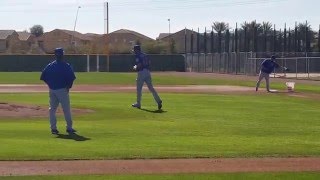 Cubs pitcher/catcher workout #3 2/20/16