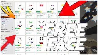 How To Get FREE Faces on Roblox (2024)