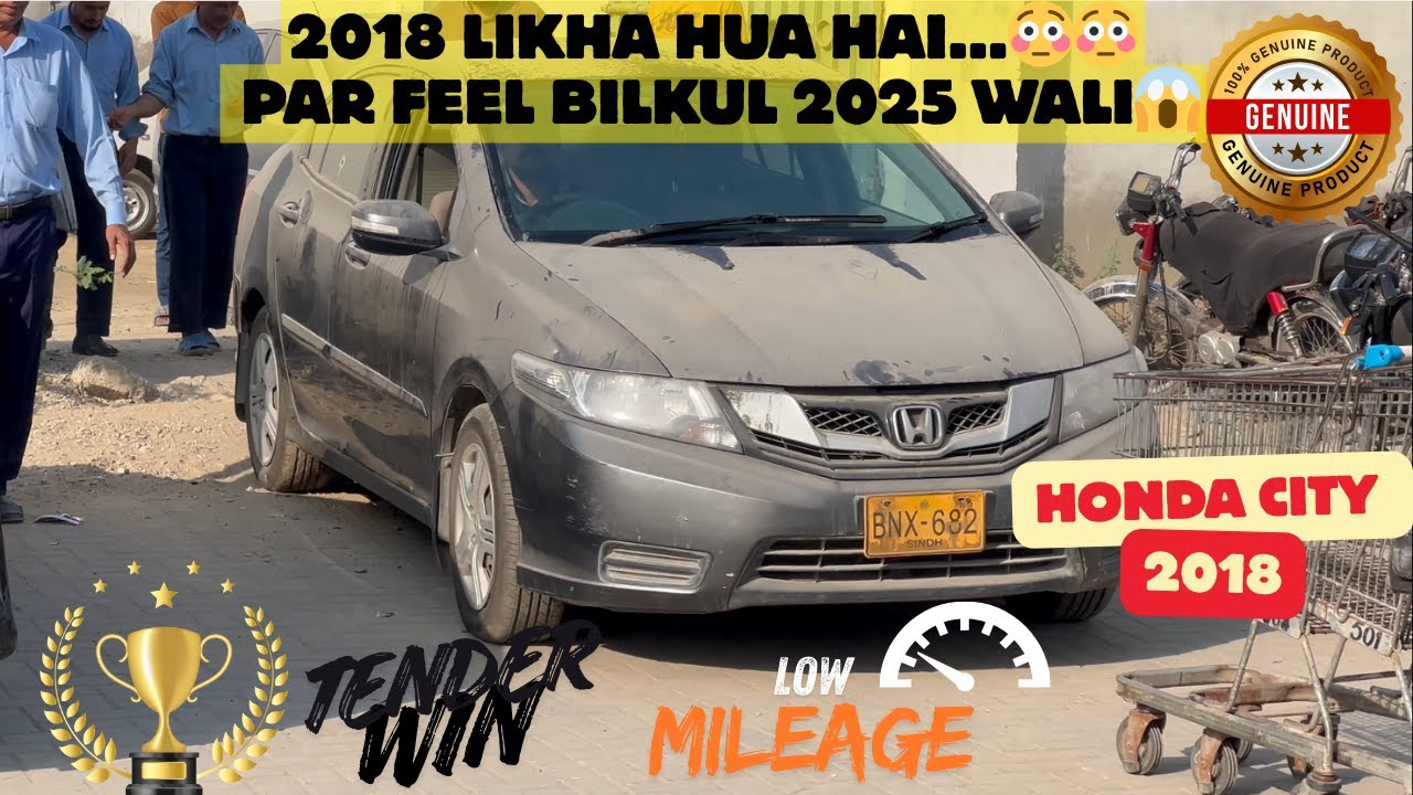 Honda City 2018 for Sale – Low Mileage | New Tires | Honda Maintained