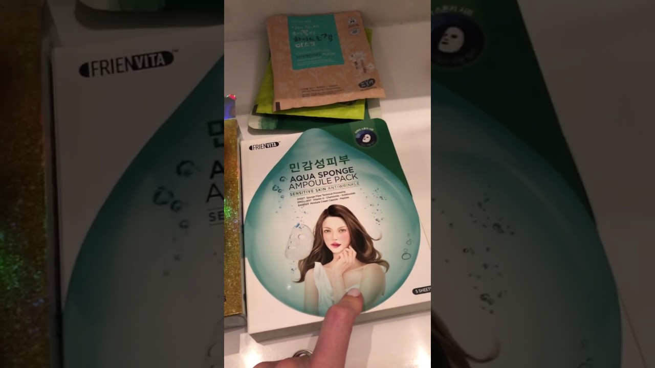 Обзор на ампульную маску-крем Aqua Sponge Sensitive