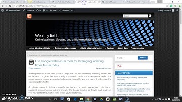 Use Google webmaster tools for leveraging indexing times