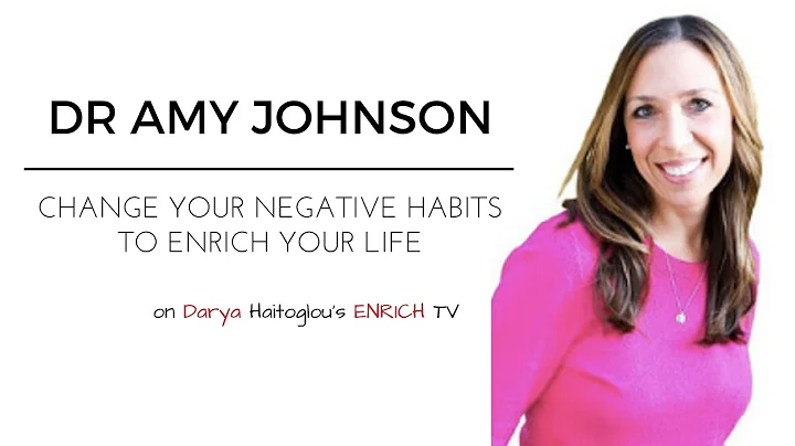 How to change a bad habit? Dr Amy Johnson shares s...