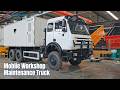 Beiben 6X6 Mobile Workshop Maintenance Truck Mobile Repair Truck Field Service Lubrication Truck