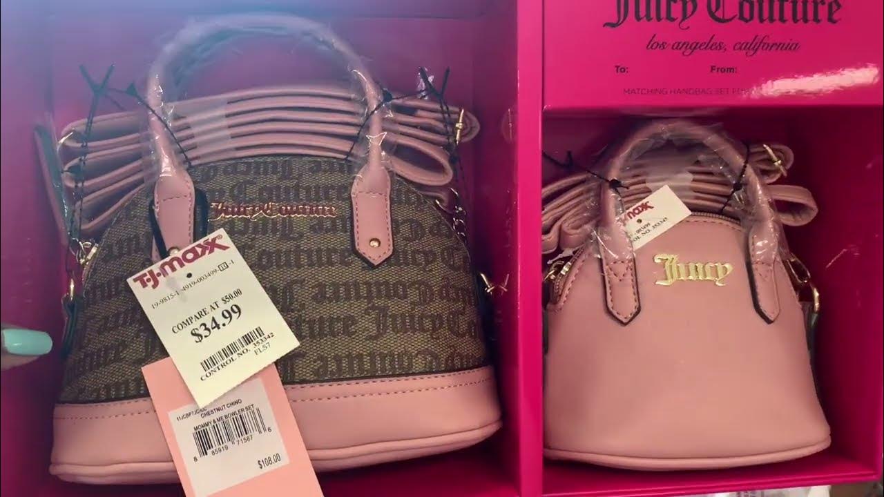 Juicy Couture Mommy & Me Set: Juicy Couture Speedy Satchel Size