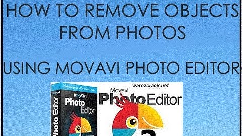How to REMOVE Object in your Photo using MOVAVI PHOTO EDITOR!!!
