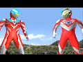 ULTRAMAN ORB ORIGIN SAGA & GINGA TAG TEAM MODE - ULTRAMAN FIGHTING EVOLUTION 3