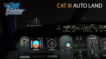 Microsoft Flight Simulator | CAT III Auto Land At LOWW | A32NX Project