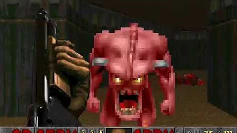 Classic DOOM (1993) PC Part 2: Into the Dark halls and Take the name! (No commentary)