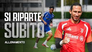GRĮŽTI Į DARBUS PO PERGALĖS! | Juventus treniruotė | Kitas: ATALANTA 👀