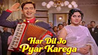 Har Dil Jo Pyar Karega 4k  Sangam  Raj Kapoor Vyjayanthimala U0026 Rajendra Kumar  Evergreen Hits