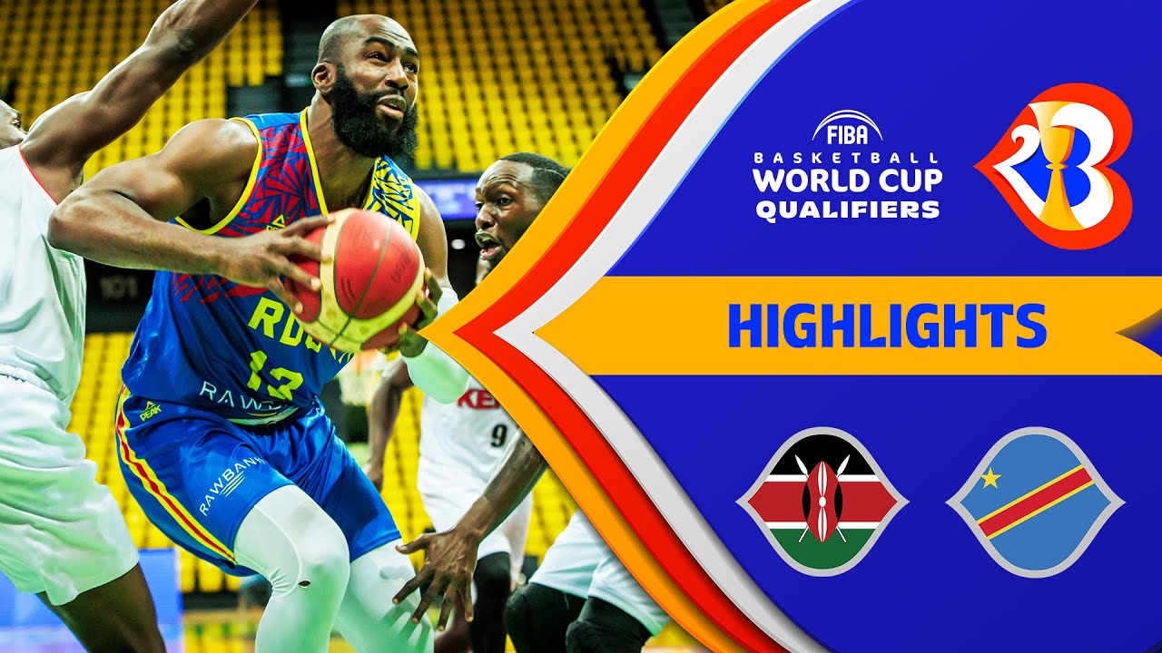 Congo DR - Senegal | Basketball Highlights - #FIBAWC 2023 Qualifiers -  YouTube