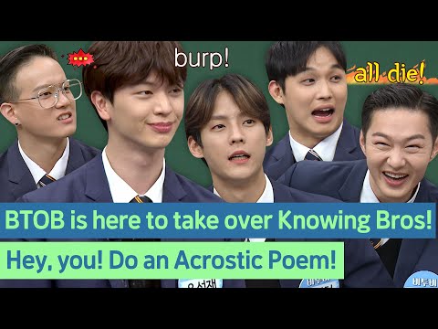 BTOB Do an Acrostic Poem!