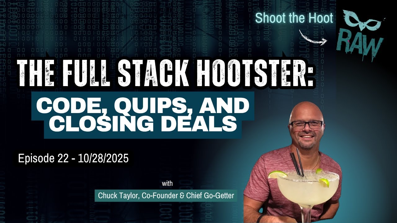 Chuck Taylor:  The Full Stack Hootster: Code, Quips, and Closing Deals