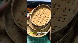Piring Bambu Lalapan Oval Untuk Resto Warung Makan Hotel Dan Rumahan Estetik Dari Bambu Asli
