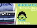 RHOBACK Performance Polo PRODUCT REVIEW \\\ Is this your new favorite polo?