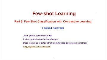 Part 8: few-shot classification with contrastive learning