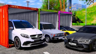 картинка: ОТКРЫТИЕ КОНТЕЙНЕРОВ ИЗ ДУБАЯ! СУЕТА НА BMW M3 УНИВЕРСАЛ! - BLACK RUSSIA (CRMP MOBILE) 🌊ВОТЕР