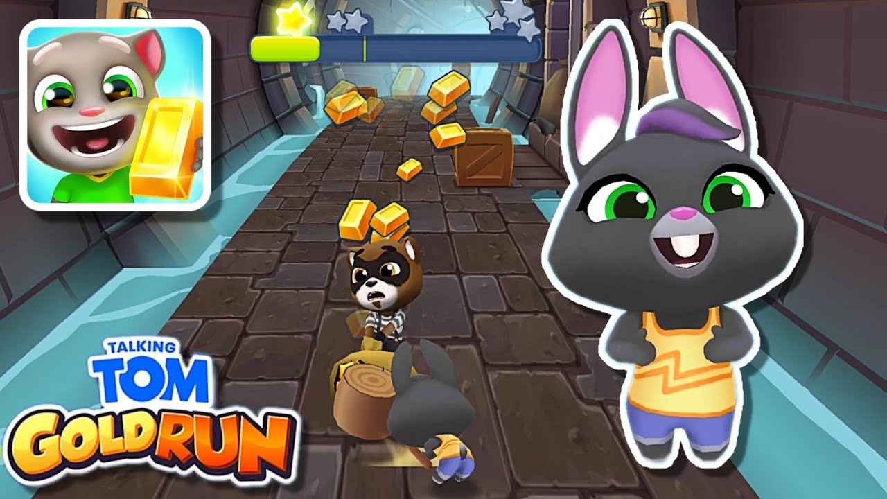 Come Join Talking Becca In The Talking Tom Gold Run Skateboard World