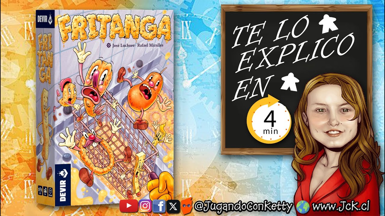 Fritanga  en 4 minutos [Juego de Mesa / Cómo se Juega / JcK / Devir]