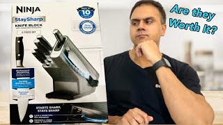 Ninja Stay Sharp Knife Set Unboxing  Review  Worth Your Money  Better Than My Old Knives