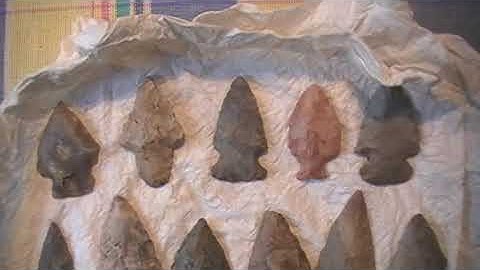 Ohio River - Native American Arrowheads, Spearheads, Tools & Rocks