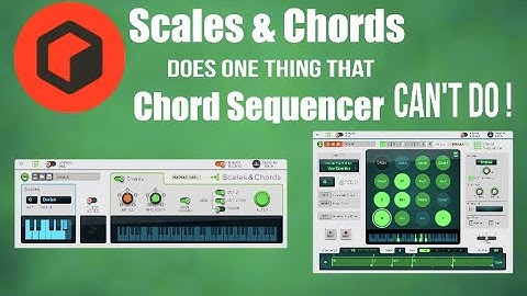 Reason 12 | Scales & Chords Does One thing Chord Sequencer Can