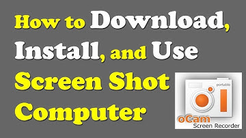Easy! How to download and Install Ocam Screen Recorder | Record Computer