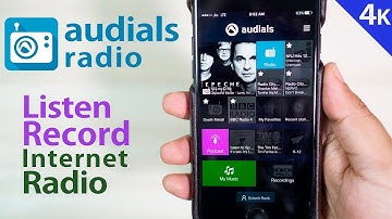 Best Internet Radio App for iPhones- Audials Radio (FREE) | Sponsored