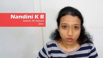 Java Training in Bangalore - Nandini - Zenrays Review