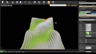 Unreal Engine - Procedurally generated auto-scrolling ground