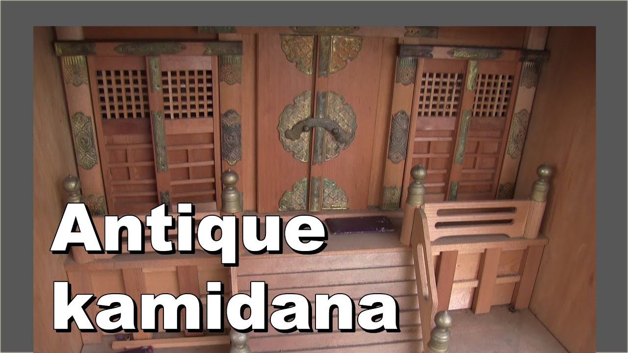 🎎 Antique Japanese kamidana god shelf アンティーク日本の神棚