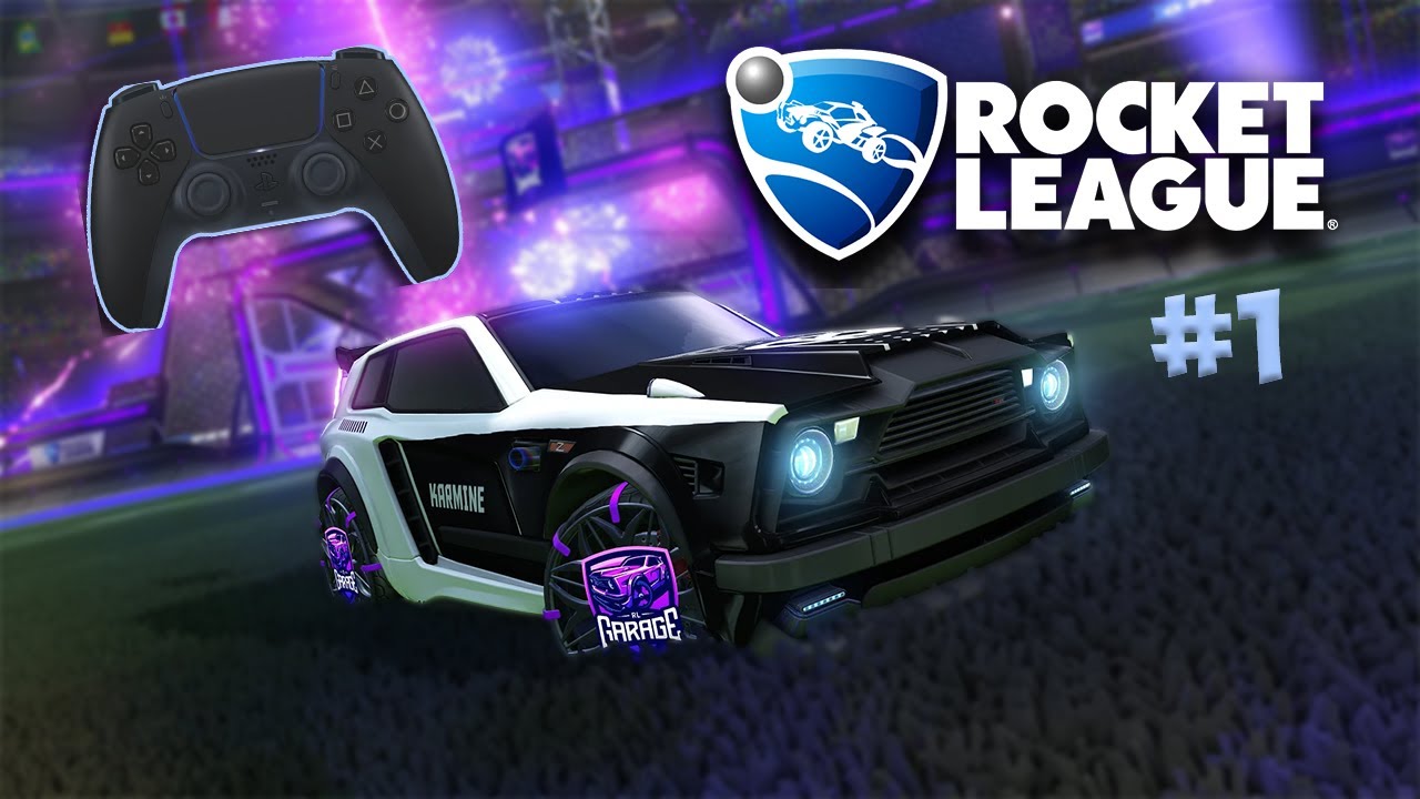 MES PREMIERS PAS A LA MANETTE - Rocket League MANETTE #1 - YouTube
