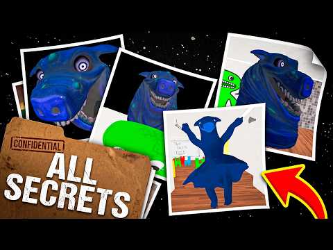 Garten of Banban Update - All Secrets Out of Bounds (Full Bright Mode)