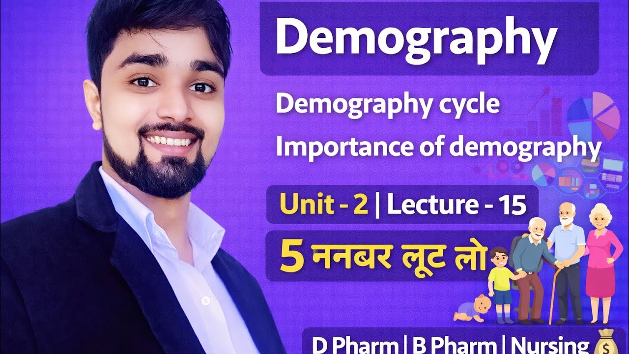 Demography Study | Demography cycle | Mortality rate | Migration rate