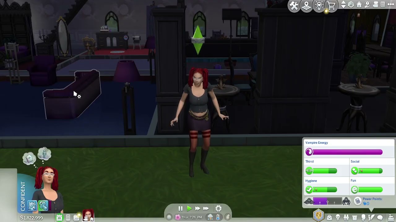 Sims 4 - Short capture of a longer play session