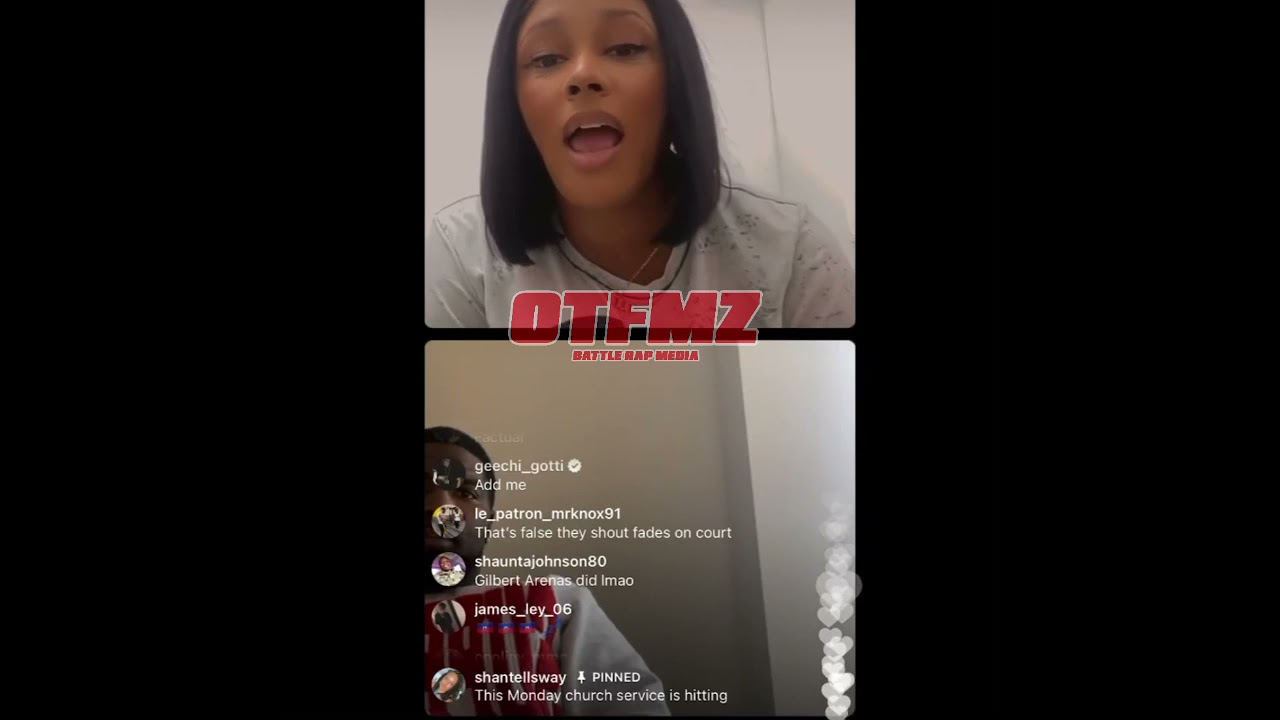 Nunu refuses to let Geechi Gotti on her live after Hustle vs Coffee