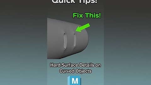 Maya Quick Tip - 3D UV Cut and Sew Tool #3dartist #3dart #quicktips