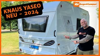 Knaus YASEO  Die neuen LeichtbauWohnwagen mit innovativen Raumlösungen [YASEO 340PX / YASEO 500DK]