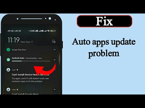 How to fix auto apps update problem - YouTube