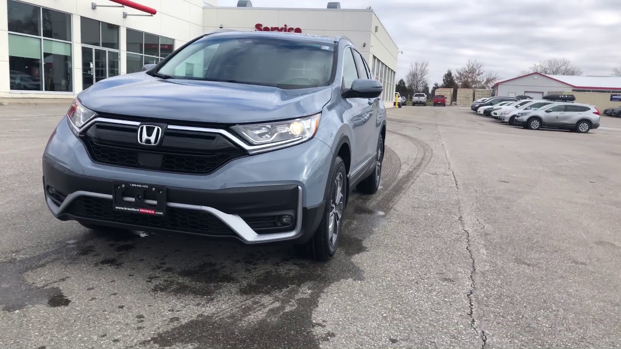 2020 CR-V EX-L Sonic Grey Pearl - YouTube