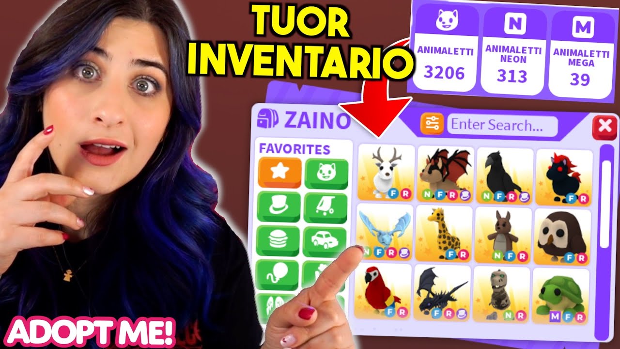 il MIO INVENTARIO SUPER RICCO con più di 3 MILA PET su Adopt Me 😱 [Roblox AdoptMe ITA]