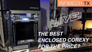 The Best Enclosed CoreXY 3D Printer for the Price? | Infimech TX Unboxing and Setup