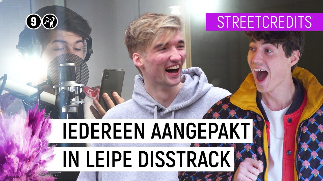 GIO SCHRIJFT EEN DISSTRACK?!😂 | Streetcredits #4 | NPO Zapp